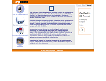 Tablet Screenshot of ergosistema.com